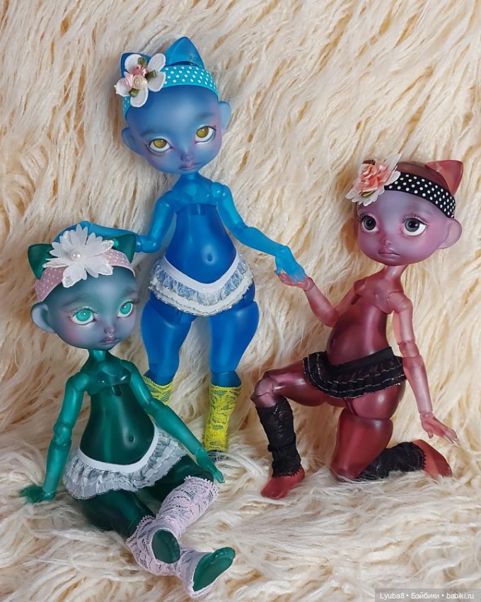 Леденцы от Лилликет 💚💖💙 — Куклы Lillycat (Лиликет) (фото 7)