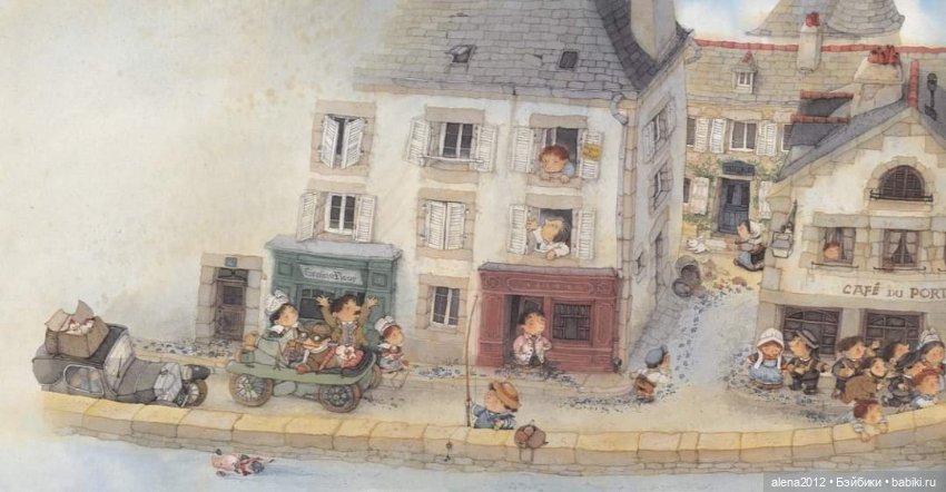 Ева Тарле (Eve Tharlet) - иллюстрации к детским книгам