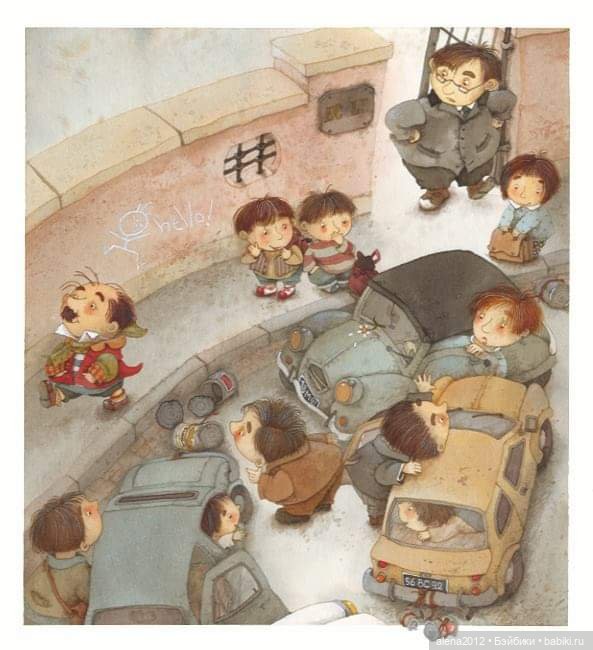 Ева Тарле (Eve Tharlet) - иллюстрации к детским книгам