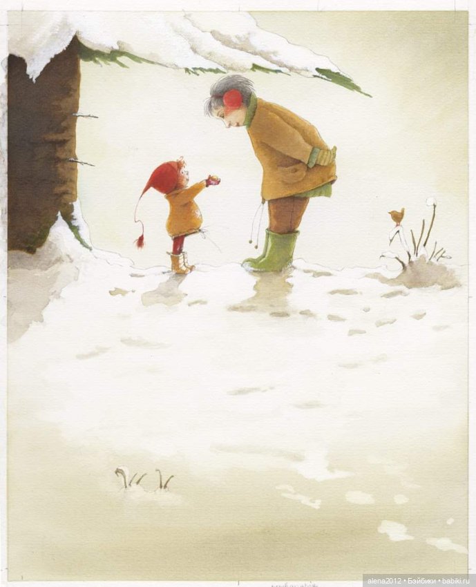 Ева Тарле (Eve Tharlet) - иллюстрации к детским книгам