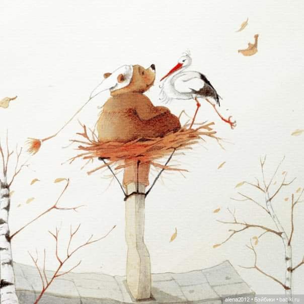 Ева Тарле (Eve Tharlet) - иллюстрации к детским книгам (фото 6)