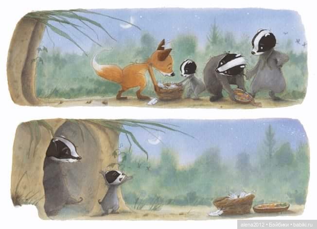 Ева Тарле (Eve Tharlet) - иллюстрации к детским книгам