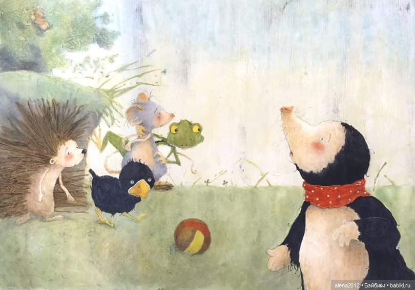 Ева Тарле (Eve Tharlet) - иллюстрации к детским книгам