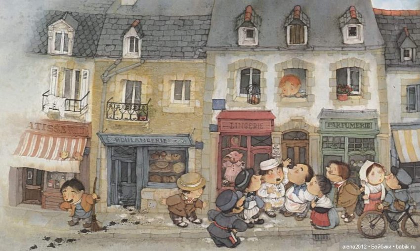 Ева Тарле (Eve Tharlet) - иллюстрации к детским книгам