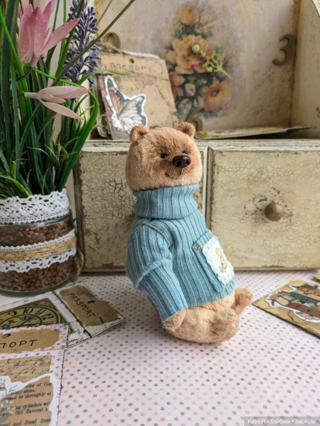 Мишка Бо — Авторские мишки Тедди и друзья: фото (фото 4)