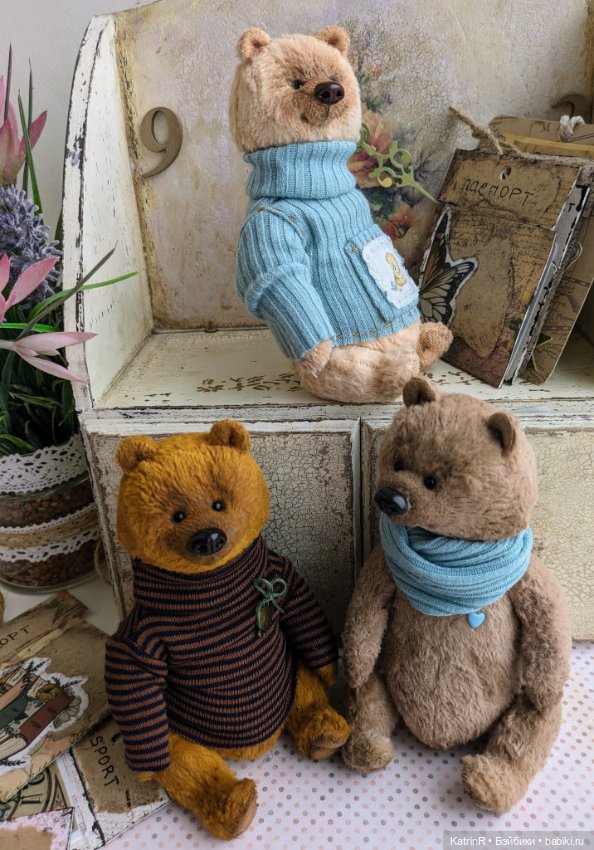 Мишка Бо — Авторские мишки Тедди и друзья: фото (фото 6)