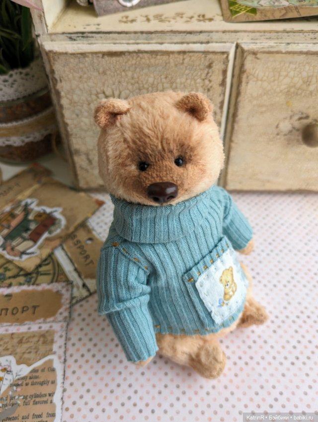 Мишка Бо — Авторские мишки Тедди и друзья: фото (фото 5)