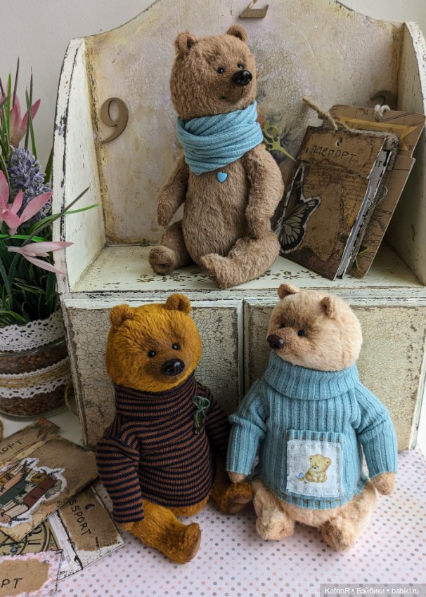 Мишка Бо — Авторские мишки Тедди и друзья: фото (фото 7)