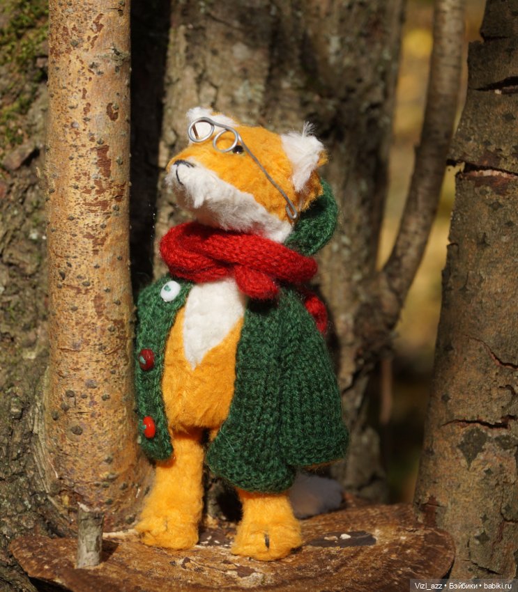 Лисья компания — Текстильные игрушки и примитивы: кофейные