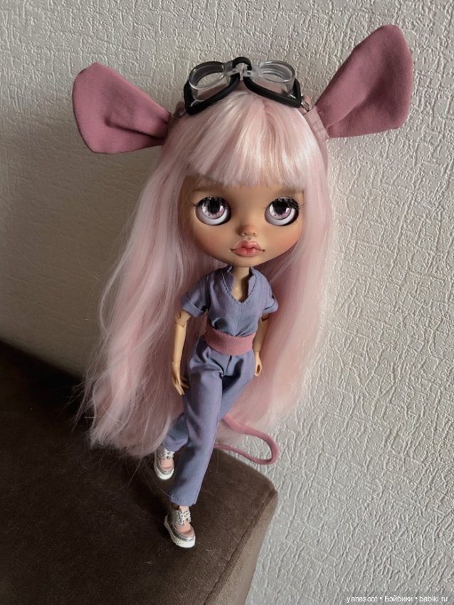 Арья в образе Гайки — Куклы Blythe (Блайз) ООАК: кастом