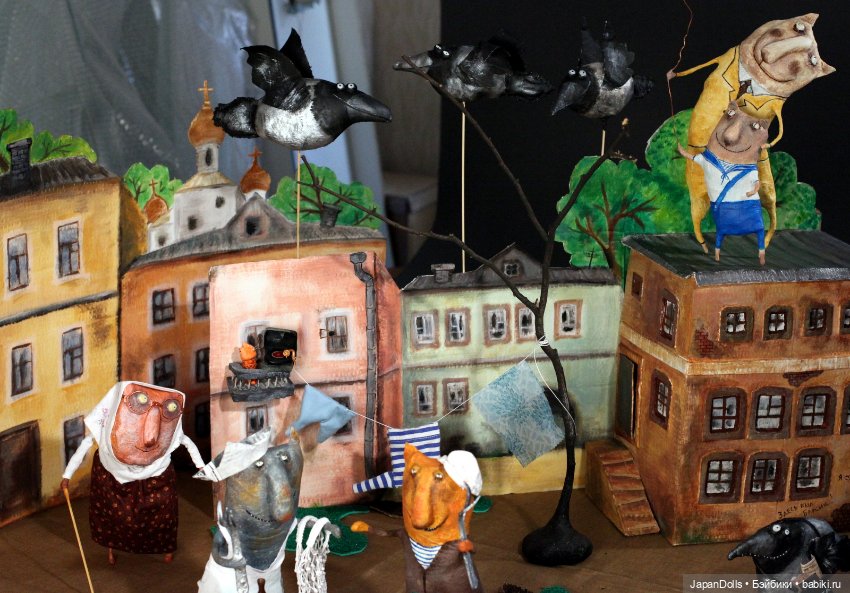 "Бабуля" на выставке "Куклы с характером. Четвертая высота" (фото 4)