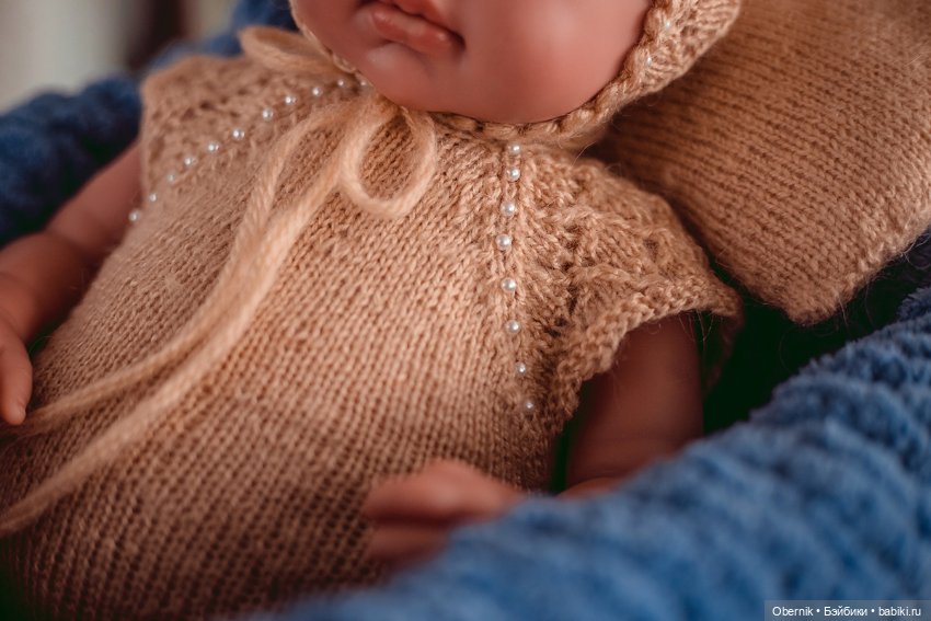 Капельки на шапочке — Одежда и обувь для кукол своими руками: фото (фото 7)