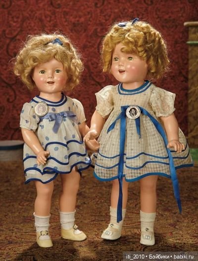Композитная кукла Ширли Темпл от Ideal из 1930-х (фото 10)