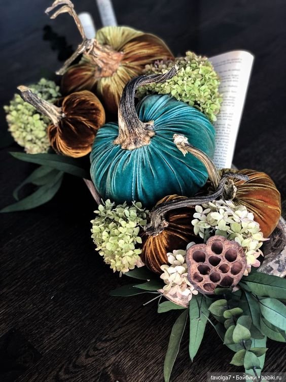 Бархатные тыквы для осенних праздников (фото 7)