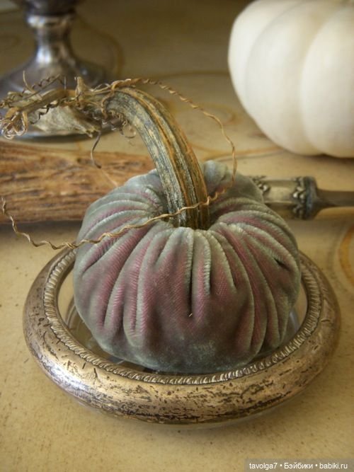 Бархатные тыквы для осенних праздников (фото 4)