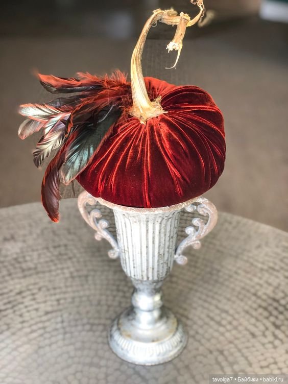 Бархатные тыквы для осенних праздников (фото 5)