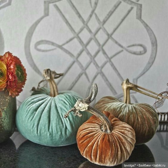 Бархатные тыквы для осенних праздников (фото 3)