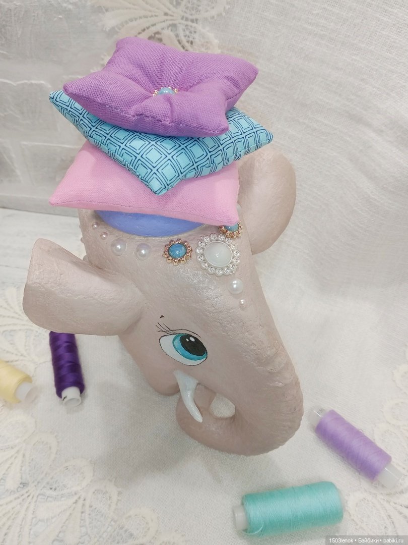 Слоник — Лепка авторских игрушек и папье (фото 3)