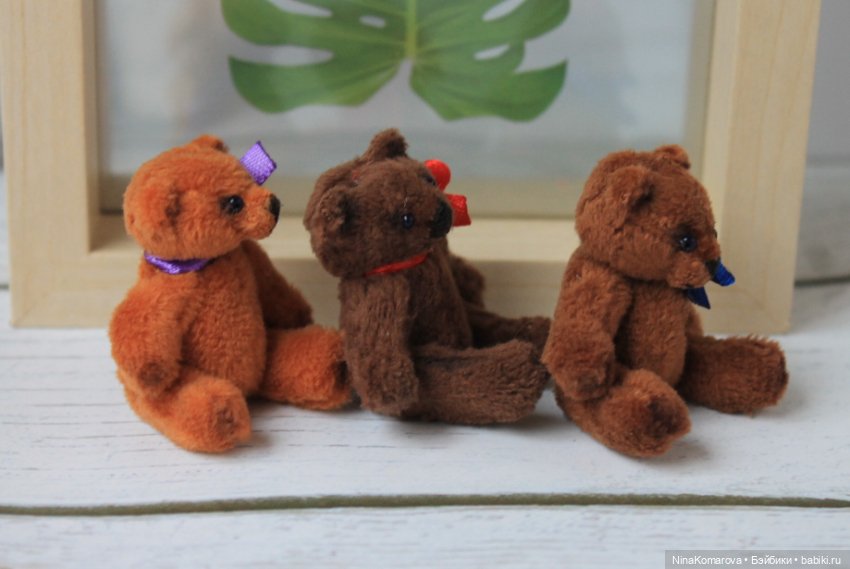 Мишки-малыши 5 см — Авторские мишки Тедди и друзья: фото (фото 3)
