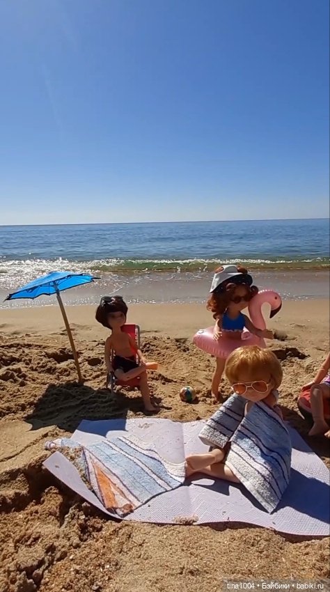 ИЗ ЖИЗНИ КУКОЛ Как они отдыхают (фото 7)