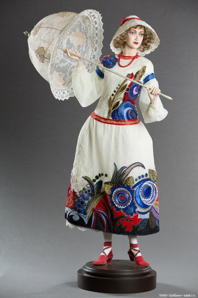 Авторские куклы Ольги Баклановой