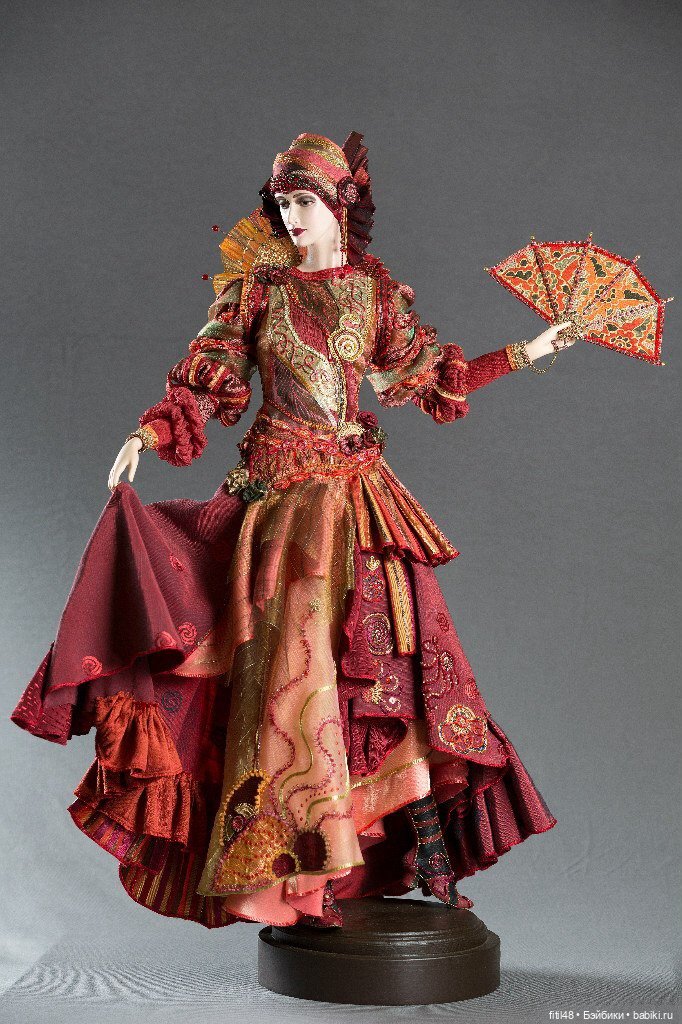 Авторские куклы Ольги Баклановой