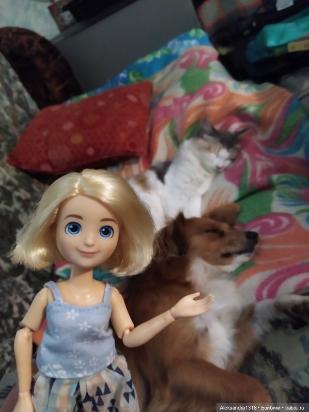 Спят усталые зверушки и игрушки