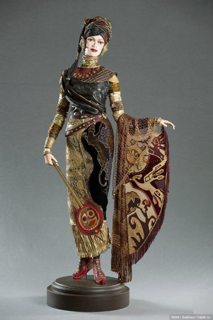 Авторские куклы Ольги Баклановой (фото 5)