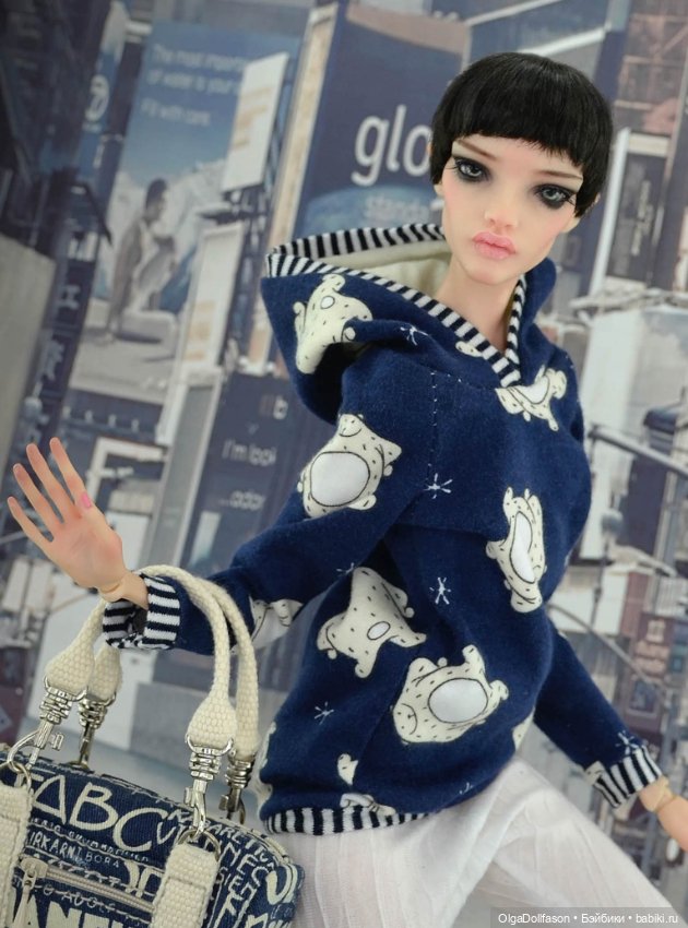 Альбомы с выкройками для кукол. Альбом №2 Куклы 1/4 fashion dolls (фото 9)