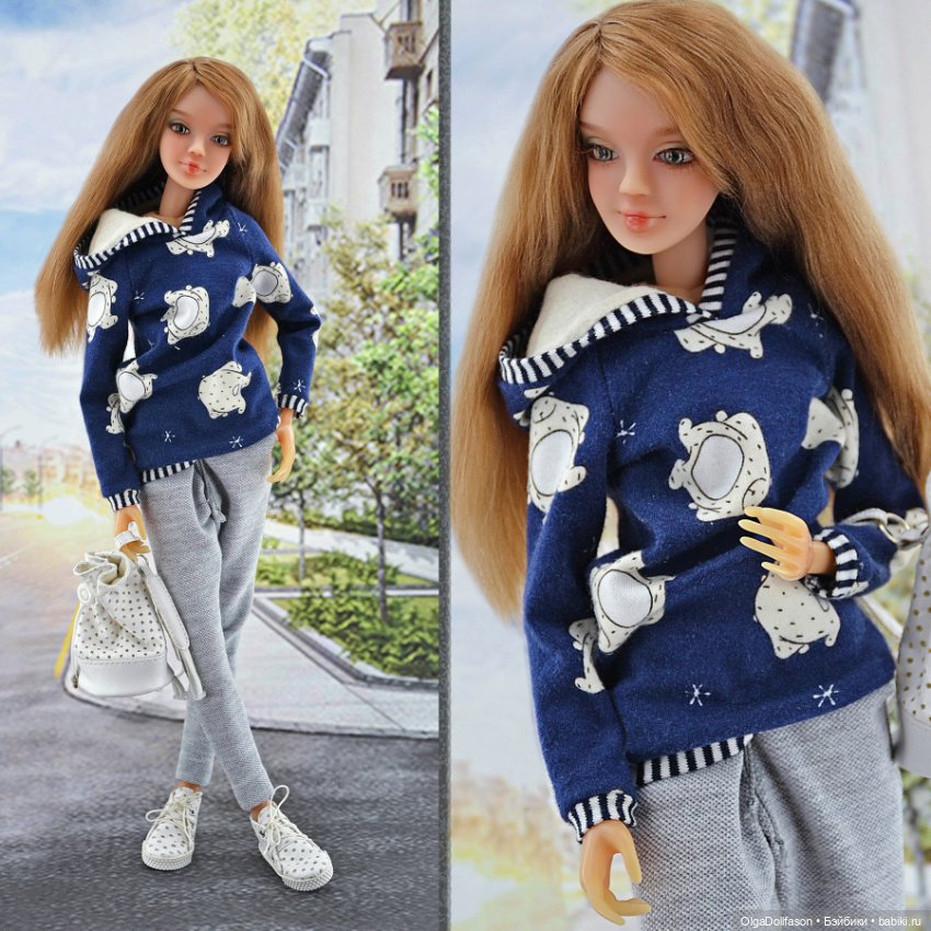 Альбомы с выкройками для кукол. Альбом №2 Куклы 1/4 fashion dolls (фото 7)
