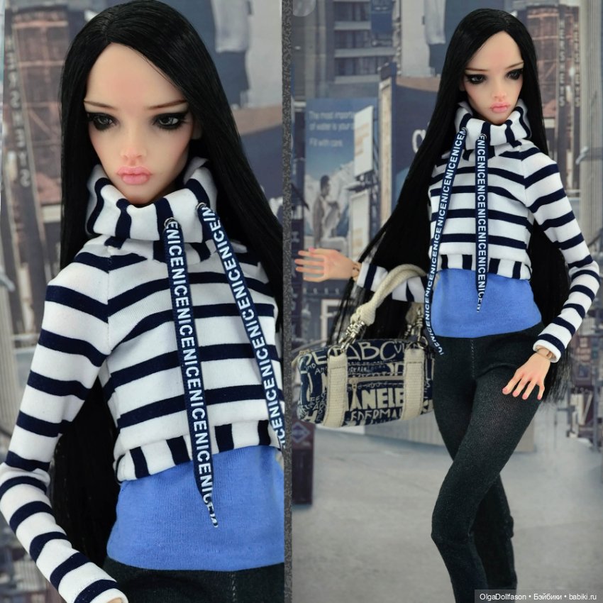 Альбомы с выкройками для кукол. Альбом №2 Куклы 1/4 fashion dolls (фото 8)