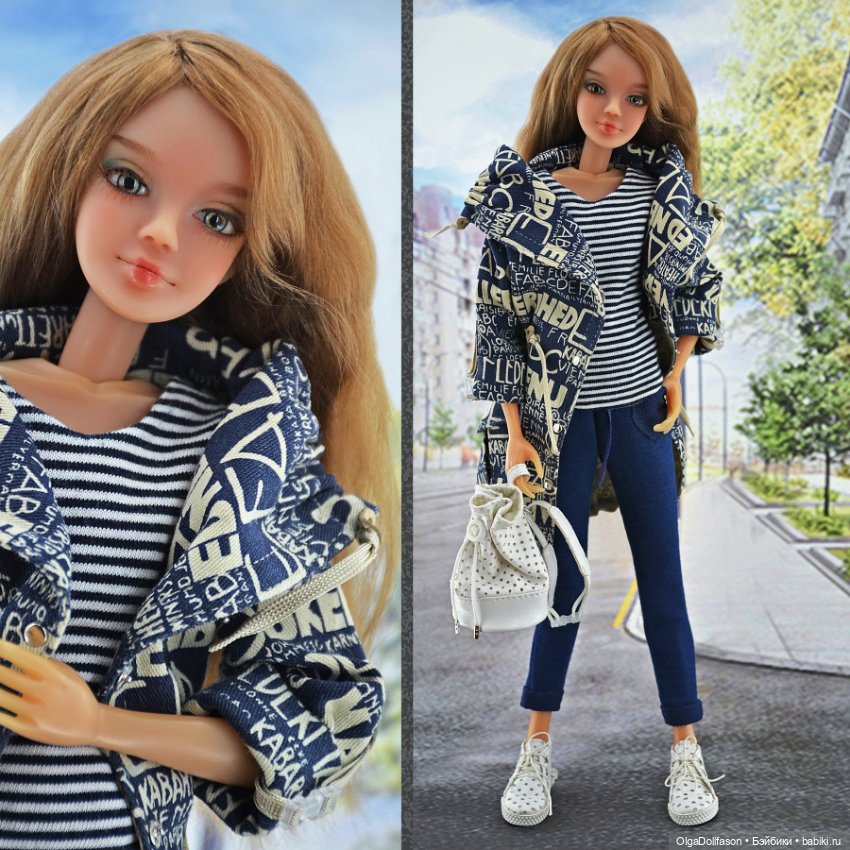 Альбомы с выкройками для кукол. Альбом №2 Куклы 1/4 fashion dolls (фото 6)