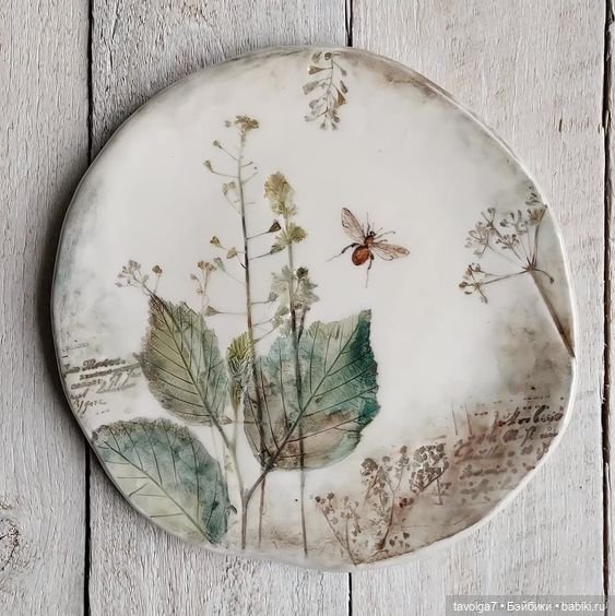 Индиго и коричневый осени