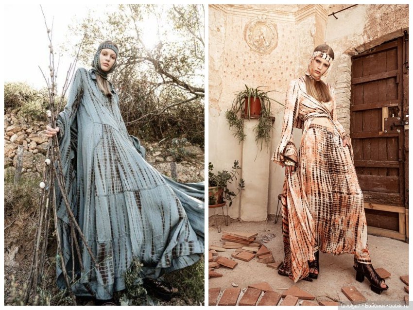 Индиго и коричневый осени