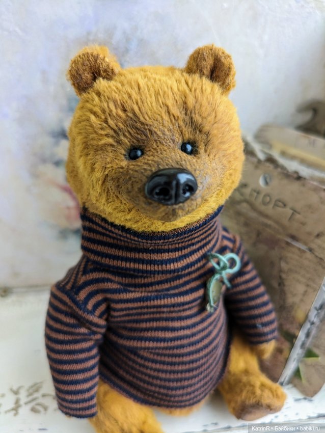 Медведь Ли — Авторские мишки Тедди и друзья: фото (фото 5)