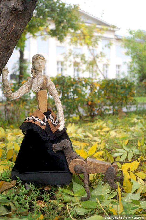 "Варенька" на выставке "Куклы с характером. Четвертая высота"