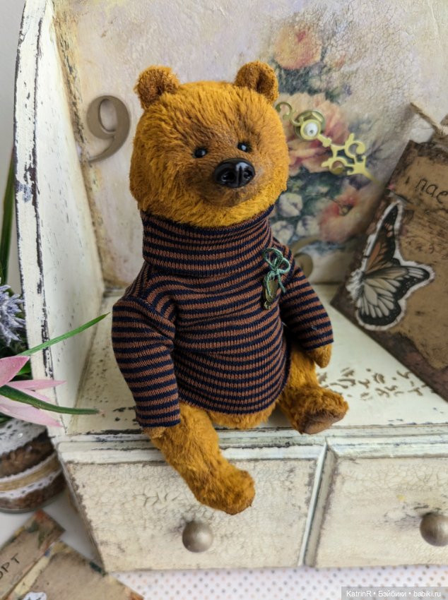 Медведь Ли — Авторские мишки Тедди и друзья: фото (фото 3)