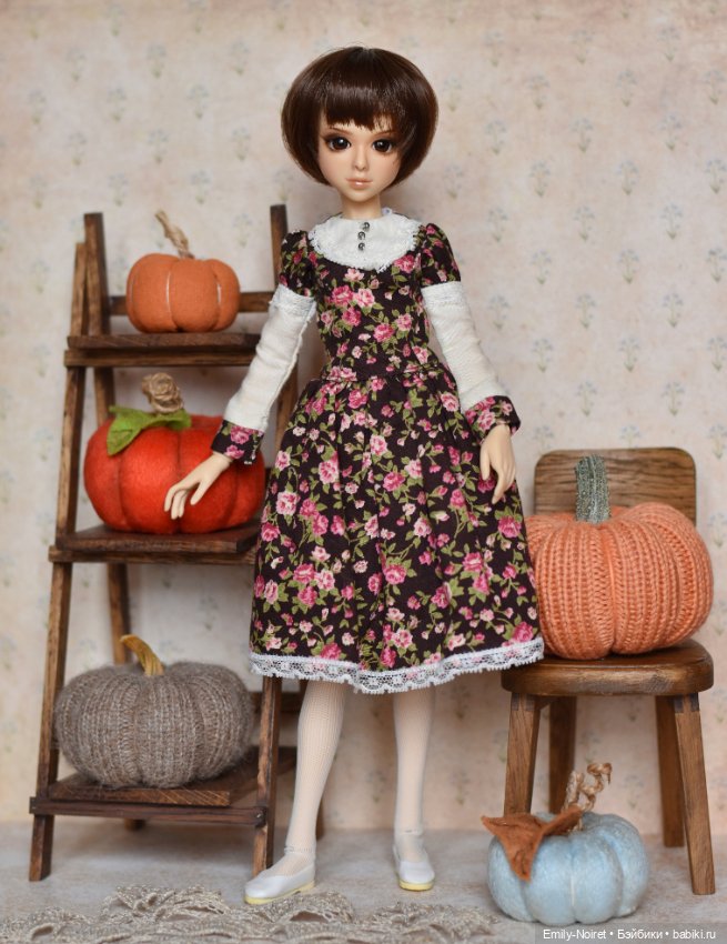 Мила и тыквы — Куклы Milim Studio (Милим): российские БЖД (фото 6)