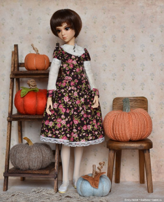 Мила и тыквы — Куклы Milim Studio (Милим): российские БЖД (фото 5)