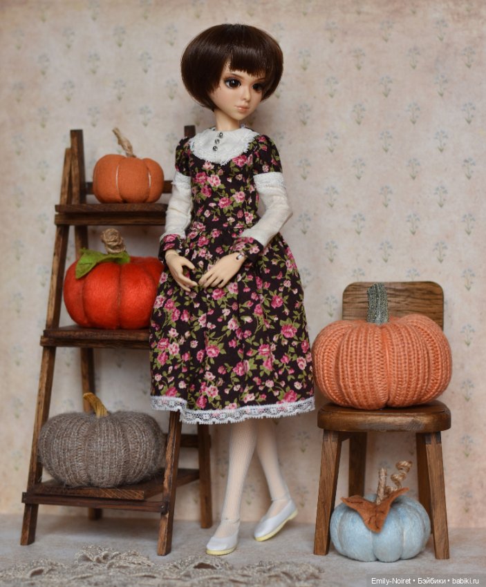Мила и тыквы — Куклы Milim Studio (Милим): российские БЖД (фото 7)
