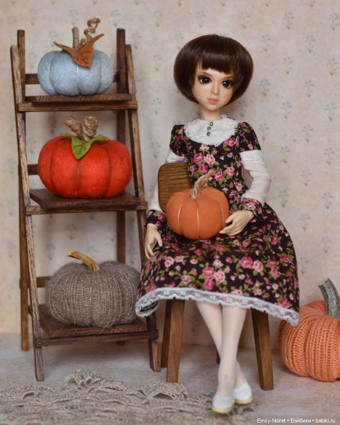Мила и тыквы — Куклы Milim Studio (Милим): российские БЖД (фото 2)