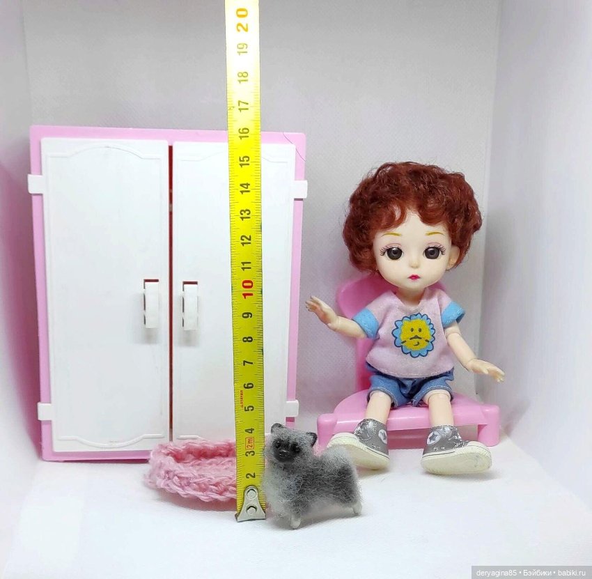 Микро шпиц — Валяные игрушки из шерсти: сухое валяние (фото 3)