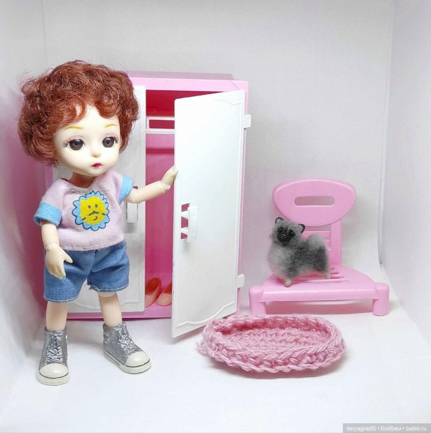 Микро шпиц — Валяные игрушки из шерсти: сухое валяние (фото 2)