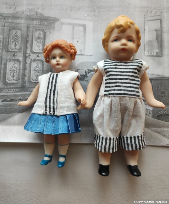 Наряды для антикварочек — Одежда и обувь для кукол своими руками: фото (фото 4)