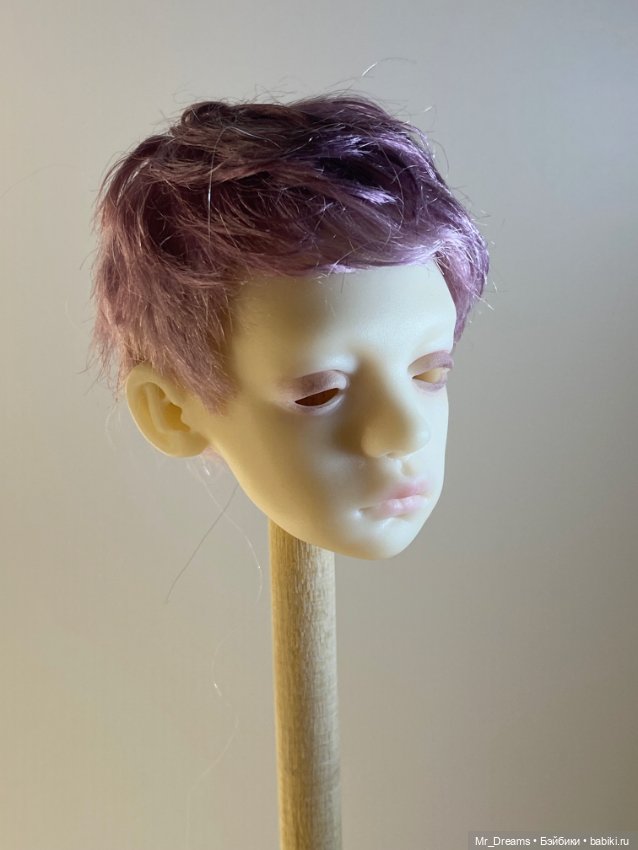 Настоящий цветок. Парик для Птички Лоры