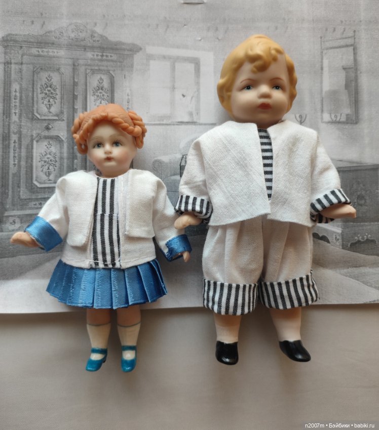 Наряды для антикварочек — Одежда и обувь для кукол своими руками: фото (фото 3)