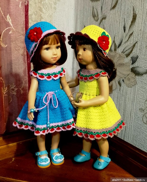 Два ярких наряда для красивых девочек