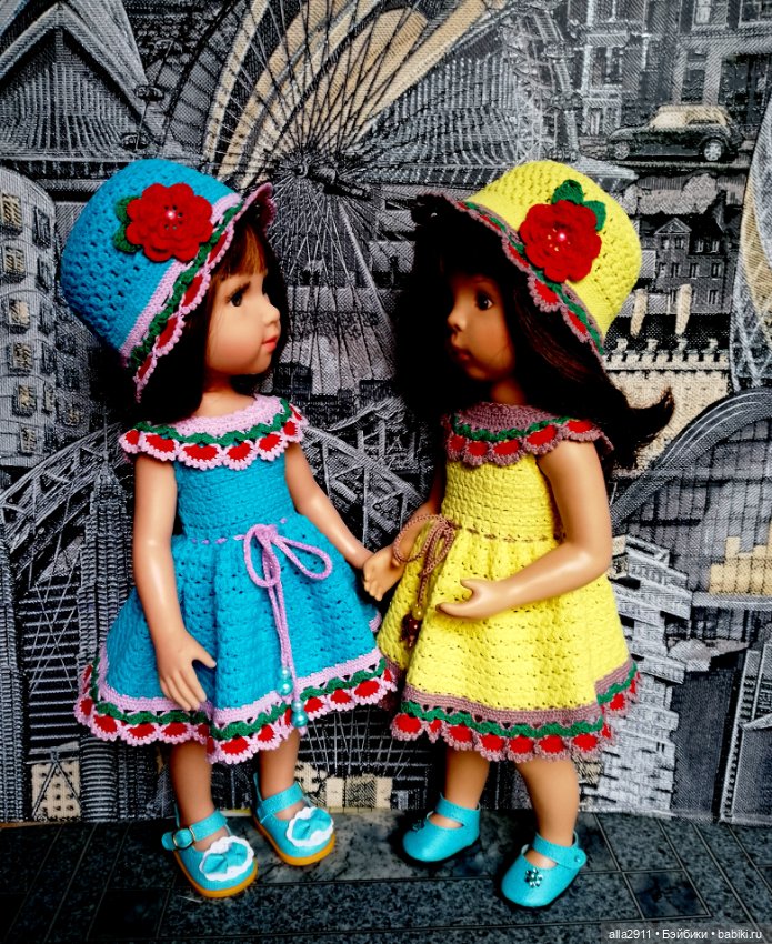 Два ярких наряда для красивых девочек