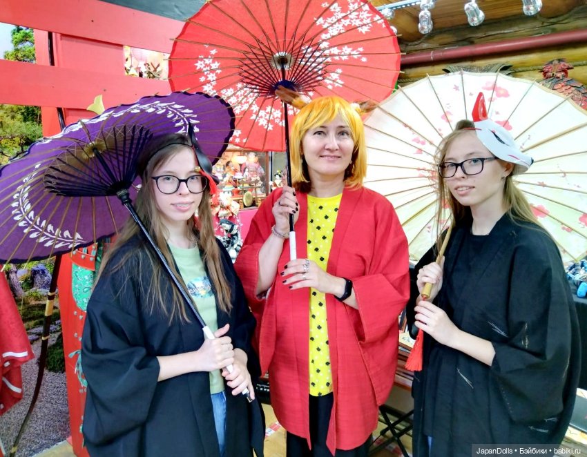 Середина осени на выставке "Япония. Куклы, сказки и легенды"