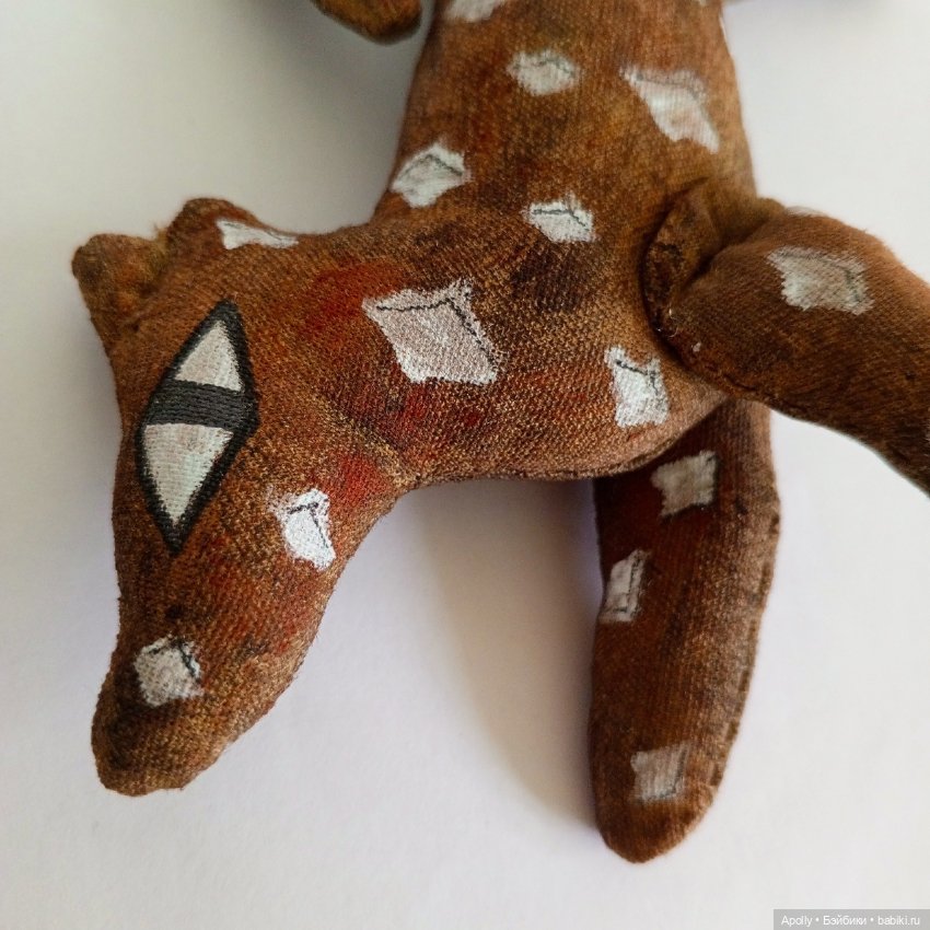 Звёздный волк — Текстильные игрушки и примитивы: кофейные (фото 7)